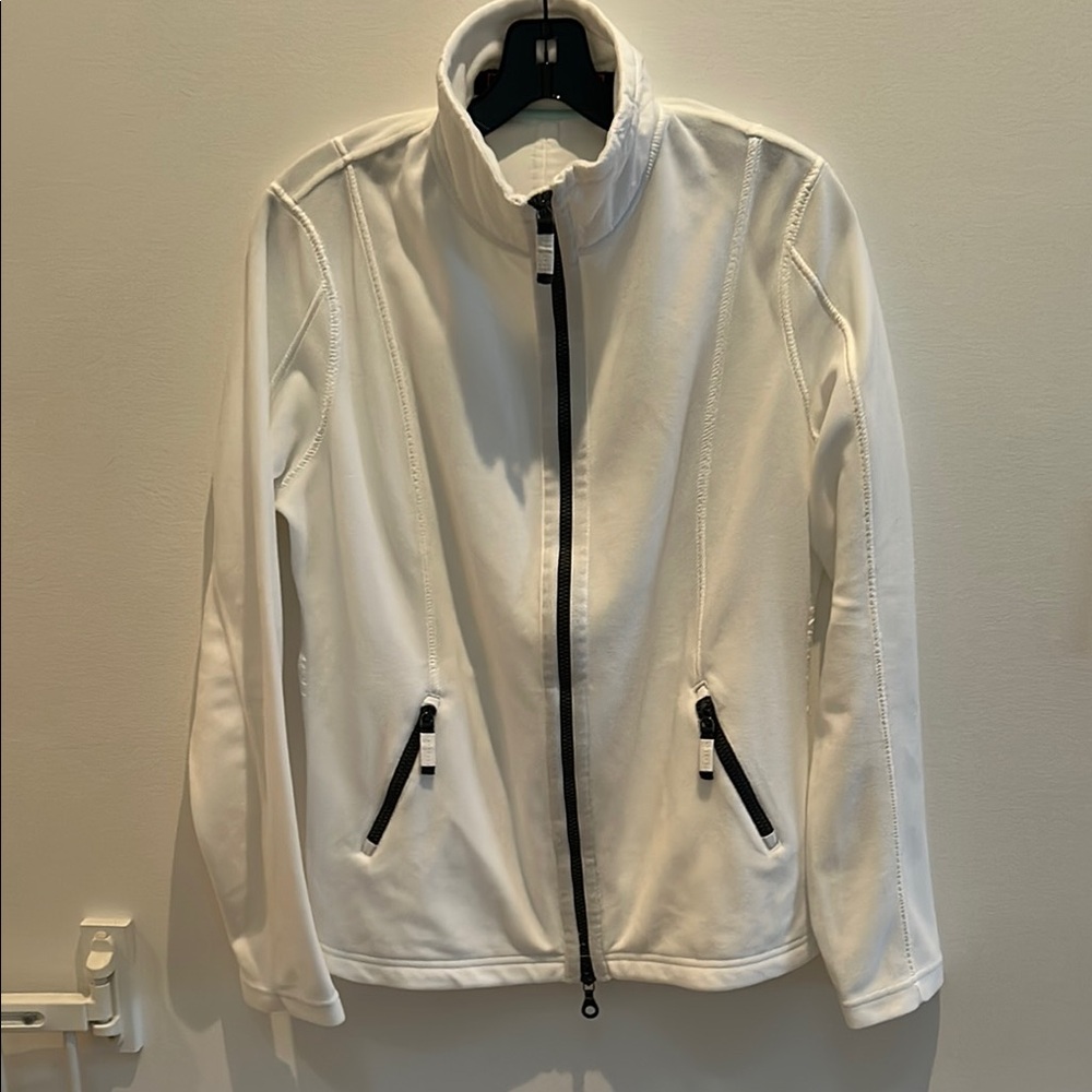 Women’s Fleece White Jacket